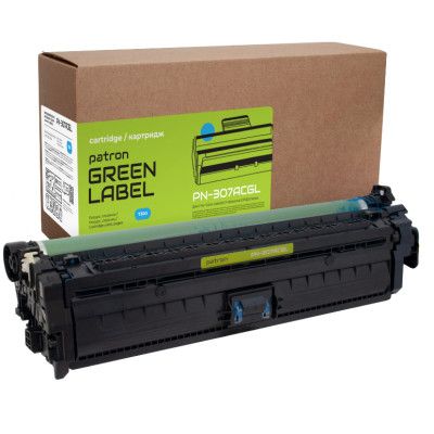 Картридж Patron HP 307A (CE741A) cyan Green Label (PN-307ACGL)