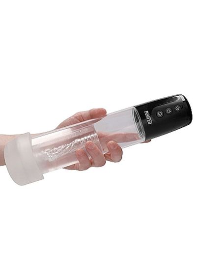 Вакуумна помпа Automatic Cyber Pump with Masturbation Sleeve - Transparent sexstyle | Зображення 9
