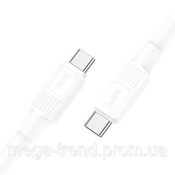 Кабель Hoco Type-C to Type-C Solid charging data cable X84 |1m, 60W, 3A| | Зображення 4