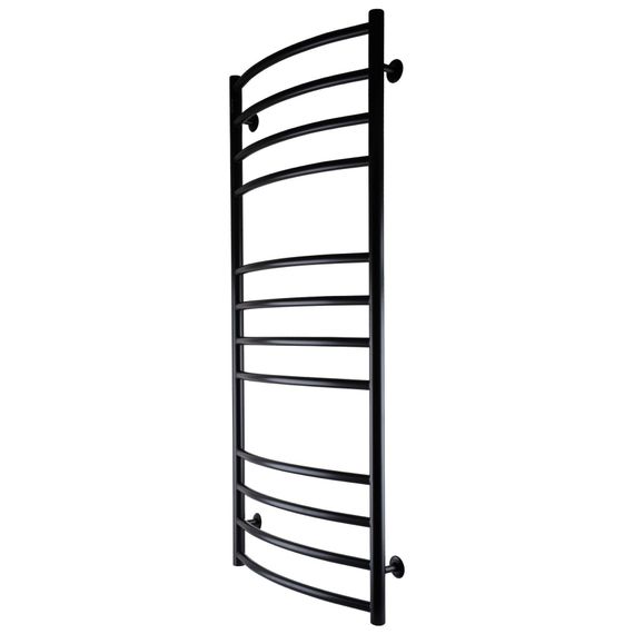 Рушникосушарка UNIO LDE W 1200-500-12 BLK Драбинка Дуга Еліт чорна (21553) | Зображення 4