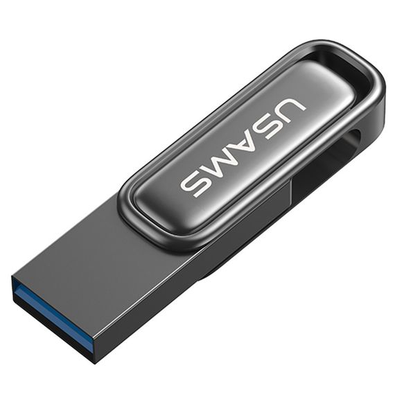 Флеш-накопитель Usams US-ZB334 USB 3.0 Zinc Alloy Rotating – 256GB Tarnish | Зображення 3