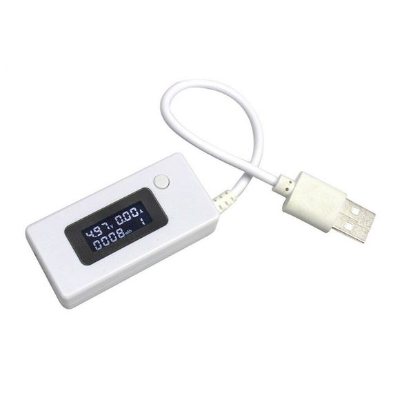 USB тестер потребления, емкости, usb вольтметр амперметр Hesai KCX-017 | Зображення 6