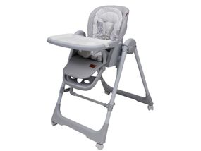 Стілець-гойдалка для годування дитини 2 в 1 VELANO Nomi, light grey (6 місяців-3 роки)