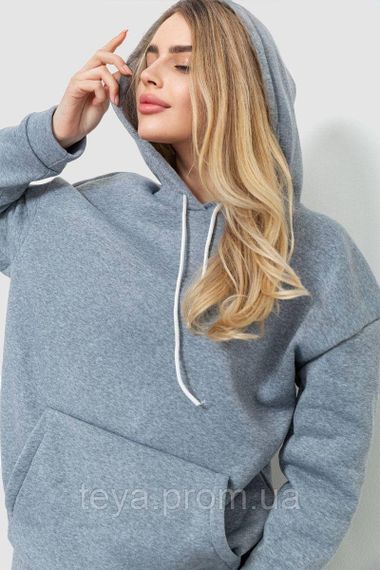 Спортивный костюм женский на флисе, цвет серый, размеры M, L, XL, XXL FA_008463 | Зображення 6