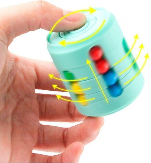 Головоломка антистресс для детей банка Cans Spinner Cube (DD1808-25) | Зображення 1