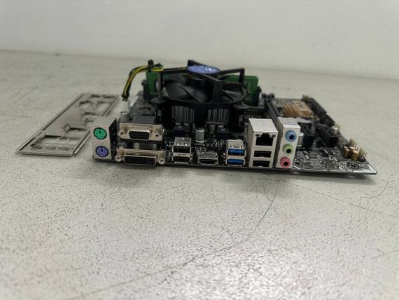 Комплект: материнская плата Asus H110M-A/M.2 / Intel Core i3-6100 (2 (4) ядра по 3.7 GHz) / Intel HD Graphics 530 / Socket LGA1151 / Кулер BOX б/у | Зображення 2