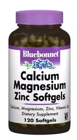 Мультиминеральный комплекс Bluebonnet Nutrition Calcium Magnesium plus Zinc 120 Softgels BLB0701
