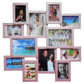 Мультирамка Smile Pink на 12 фото