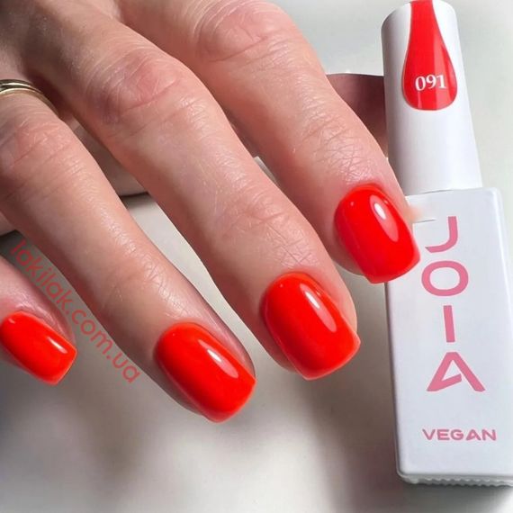 Гель-лак JOIA vegan 091 сицилийский апельсин, 6 мл