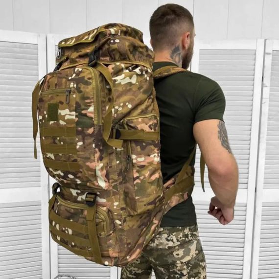 Рюкзак тактичний 80л M13 Мультикам (23456861401_566) | Зображення 7