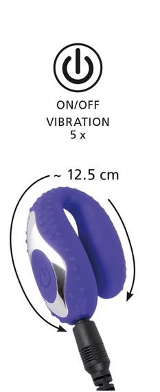 Hi-tech вибратор - Rechargeable Blow Job Vibrator Purple Sex Aura | Зображення 7