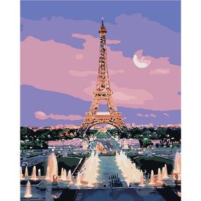 Картина за номерами "Вечірній Париж" 504012-NC 40х50 см