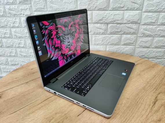 Ноутбук Сенсорний Dell Inspiron 5759/17,3"FHD/i7 6500U/8Gb/SSD256/R5 M335-4Gb | Зображення 3