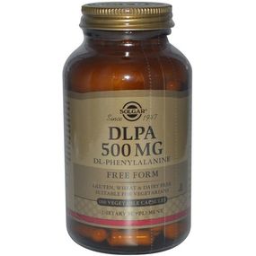 Фенилаланин Solgar DLPA Free Form 500 mg 100 Veg Caps