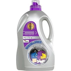 Гель для стирки Wash&Free универсальный Жасмин и лаванда с марсельским мылом 5 л
