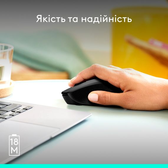 Мишка Logitech M280 Black (910-004287) | Зображення 4