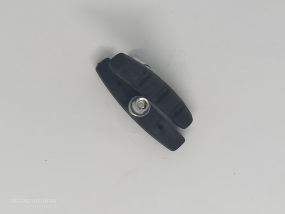 Колодки тормозные велосипедные ободные V-brake черные (ZP-011 ) | Зображення 1