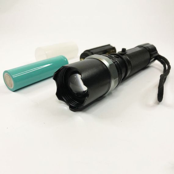 Потужний ліхтарик для дому із зарядкою Bailong 8626, Ударостійкий водонепроникний ліхтар EO-97 | Зображення 1