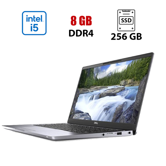 Ультрабук Dell Latitude 7400 / 14" (1920x1080) IPS / Intel Core i5-8250U (4 (8) ядра по 1.6 - 3.4 GHz) / 8 GB DDR4 / 120 GB SSD / Intel UHD Graphics 620 / WebCam б/у