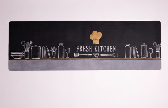 Набір килимків діатомітових для кухні Fresh Kitchen 58*38 см/118*38 см Yiwu HP-42-206 | Зображення 3
