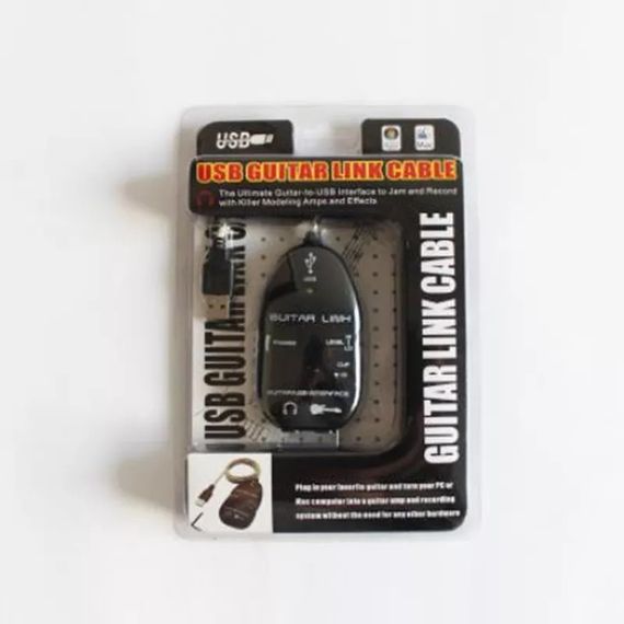 Гитарный переходник USB для подключения электрогитары наушников и ноутбука | Зображення 5