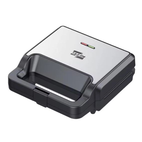 Мультимейкер зі знімними пластинами Zepline ZP-801 2200W 4в1 Гриль Сендвічниця Вафельниця Ліщина | Зображення 1