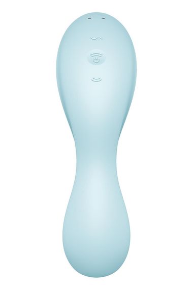 Вакуумний смарт-стимулятор із вібрацією Satisfyer Curvy Trinity 5 (Blue), керування зі смартфона | Зображення 5