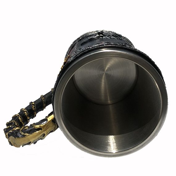 Кружка «Гра престолів» 500 мл — келих із нержавіючої сталі в стилі Stark, Winter is Coming | Зображення 1