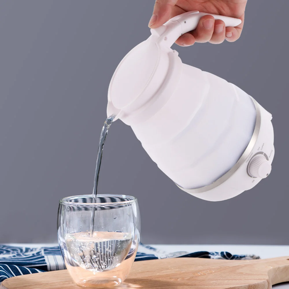 Складаний силіконовий електрочайник SmartTech Foldable Kettle 220 В 800 Вт 0.5 Л Електрочайник складний