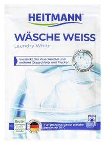 Відбілювач у порошку для білої білизни Heitmann Wasche Weiss 50 г
