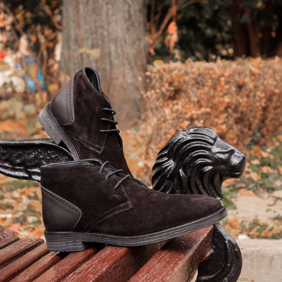 Базові черевики, дезерти замшеві 40 42 розмір