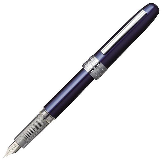 Перьевая ручка Platinum Plaisir Синяя, среднее (M)