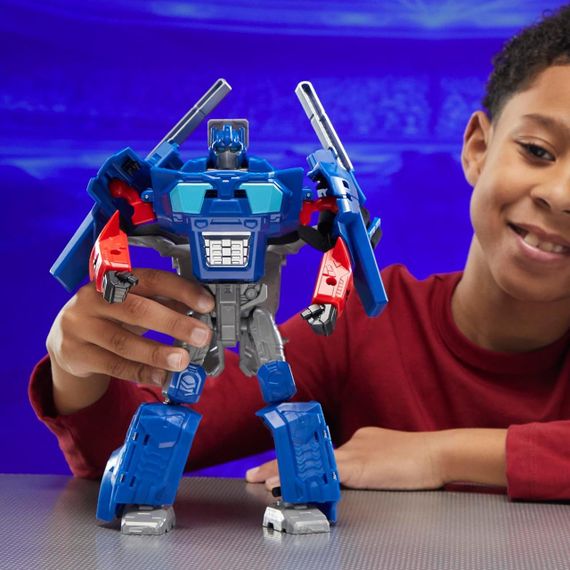 Трансформер Оптимус Прайм 25 см Оригинал Hasbro Transformers Optimus Prime Робот превращается в маску | Зображення 4