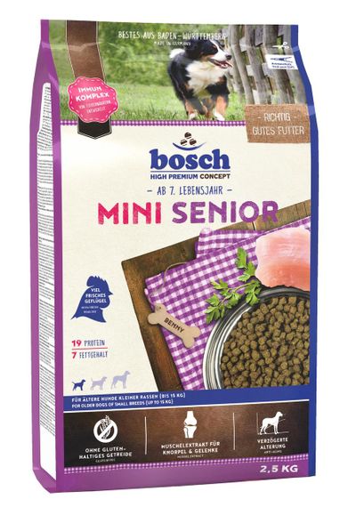 Bosch HPC Mini Senior Сухий корм для собак маленьких порід 2.5 кг