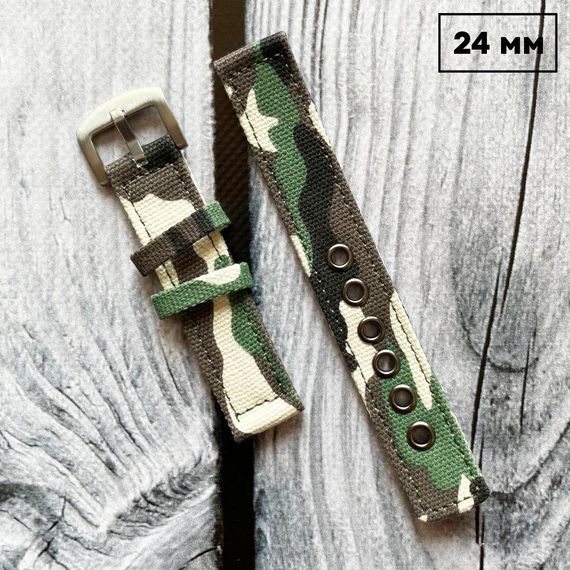 Ремешок двойной Camo Multicam 24 мм