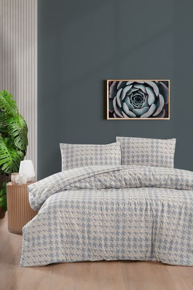 Комплект постільної білизни First Choice Flanel 200×220 см Sadora Beige