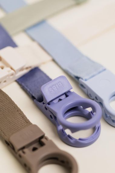 Тримач-стрічка для пустушки з петлею BIBS Clip Loop Pine | Зображення 2