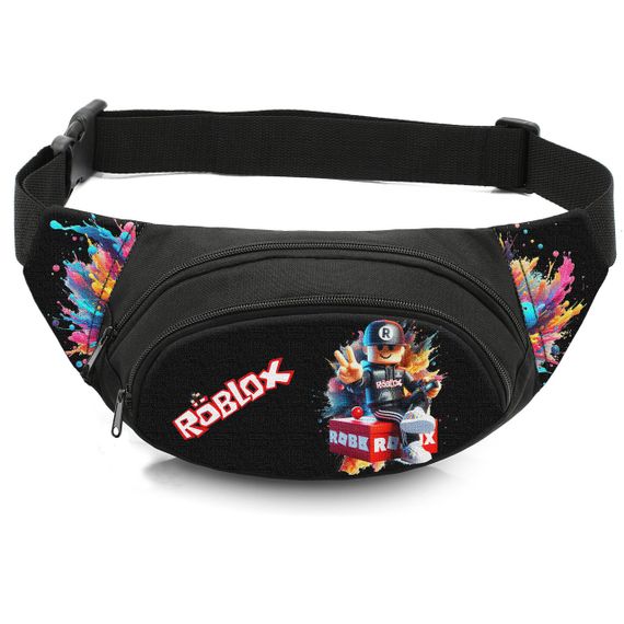 Сумка-бананка дитяча з принтом Roblox поясна сумка для хлопчика (4441)