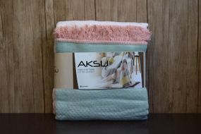 Плед Aksu 180×220 см. Montant Pembe