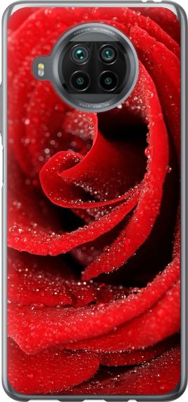 Чехол на Xiaomi Mi 10T Lite Красная роза "529u-2097-17620"