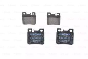 Колодки гальмівні дискові MB 190 (W201, W202) задн.  BOSCH (0986490260)