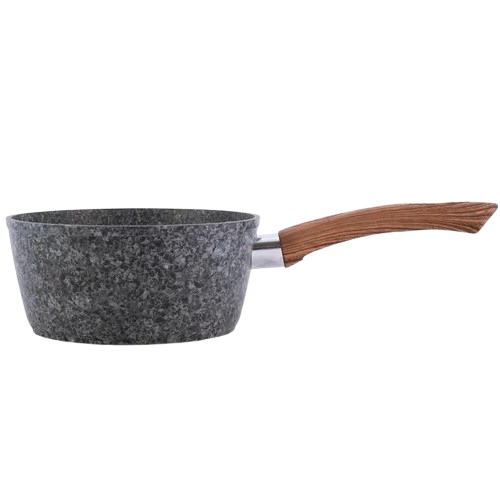 Ковш алюміній 1,5л d16см а/п Grey marble 4170 KAMILLE | Зображення 2