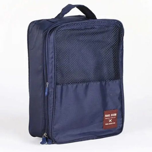 Органайзер для обуви дорожный сумка Monopoly Travel Series. PA-850 Цвет: синий | Зображення 1