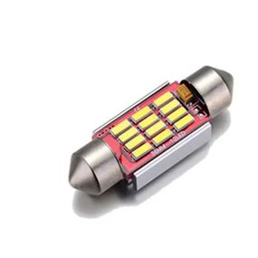 Автолампа Terra Festoon, цоколь SV8.5-8, 4014х12smd, 39мм, CanBus, белый, 12V