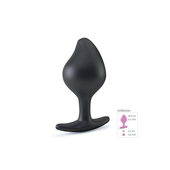 Силіконова анальна пробка Mystim Rocking Force L для електростимулятора, діаметр 4,7 см | Зображення 2