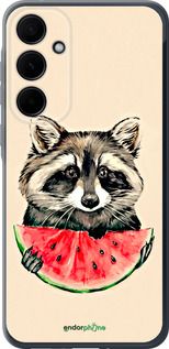 Чохол на Samsung Galaxy A35 Єнотик з кавуном "4605u-3499-2448"