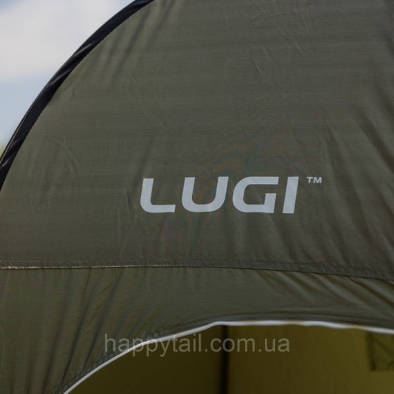 Намет душ-туалет для кемпінгу автомат 120х120х190 см туристичний LU-015DGR Хакі | Зображення 3