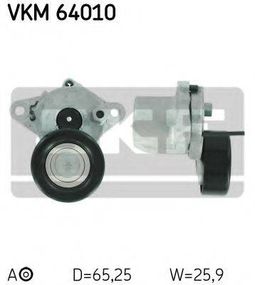 Натяжний ролик, поліклінового ременя (Вир-во SKF) SKF VKM64010 на HYUNDAI ix20 (JC)
