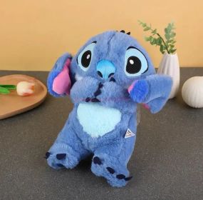 М'яка іграшка Стич (Stich) з мультфільму Ліло і Стич, дихає, світиться, колискова