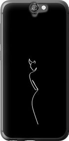 Чехол на HTC One A9 Силуэт1 "4590u-156-17620"